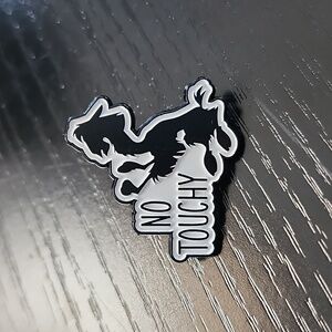 Disney's The Emperor's New Groove "No Touchy" Inspired Enamel Pin